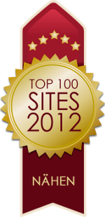 Top 100 Sites 2011 - Die besten 100 Seiten rund ums Nähen!